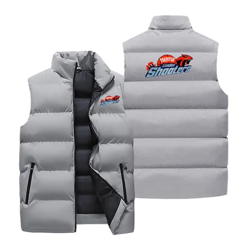 XYYYHTL Trapstar Weste Weste Herren Outdoor Wasserdichte Softshell Ärmellose Trap Star Jacke Bodywarmer Weste Full Zipp Softshellweste Trapstar Herren Weste Steppweste Weste Trapstar JackeA23 von XYYYHTL