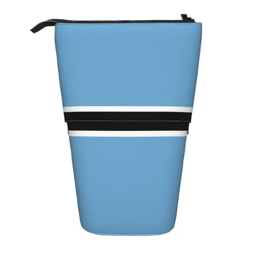 XZDAL Federmäppchen Flagge Botswana mit erweiterbarem Design, tragbare und leichte Aufbewahrung für Schreibwaren, kleine Gegenstände von XZDAL