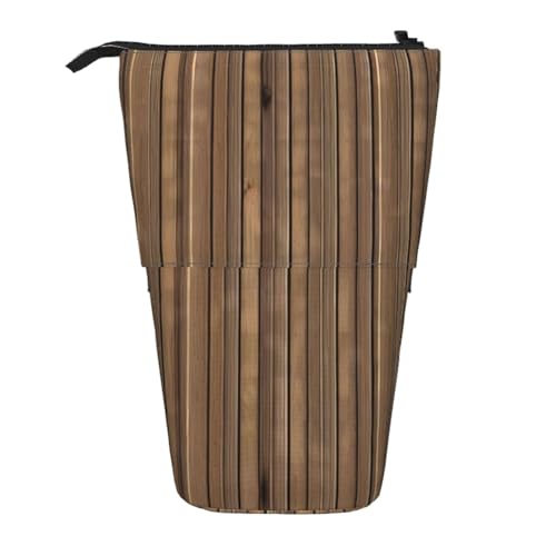 XZDAL Federmäppchen aus Massivholz mit erweiterbarem Design, tragbare und leichte Aufbewahrung für Schreibwaren, kleine Gegenstände von XZDAL