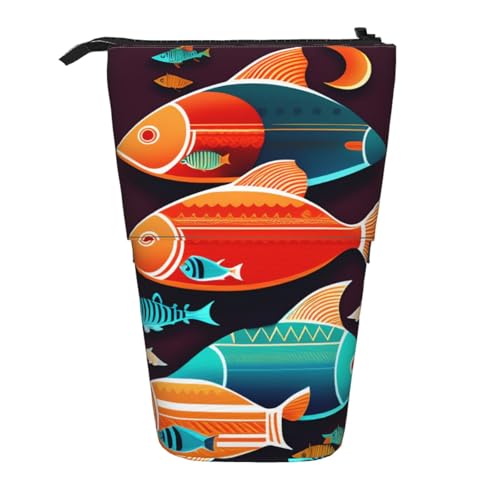 XZDAL Federmäppchen mit erweiterbarem Design, tragbare und leichte Aufbewahrung für Schreibwaren, kleine Gegenstände von XZDAL