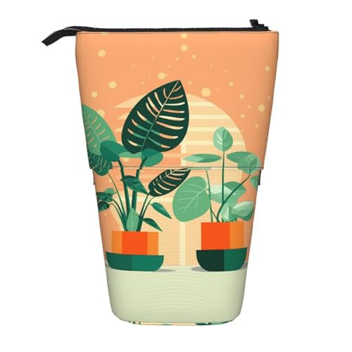 XZDAL Grünes Schildkröten-Federmäppchen mit erweiterbarem Design, tragbare und leichte Aufbewahrung für Schreibwaren, kleine Gegenstände von XZDAL