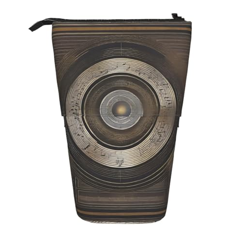 XZDAL Melodic Tunes Federmäppchen mit erweiterbarem Design, tragbare und leichte Aufbewahrung für Schreibwaren, kleine Gegenstände von XZDAL