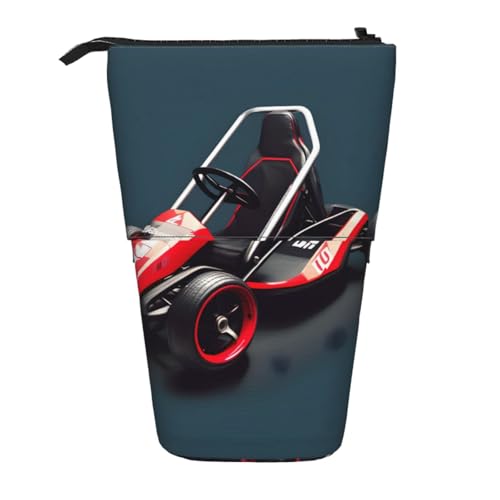 XZDAL Mini-Kart-Federmäppchen mit erweiterbarem Design, tragbare und leichte Aufbewahrung für Schreibwaren, kleine Gegenstände von XZDAL