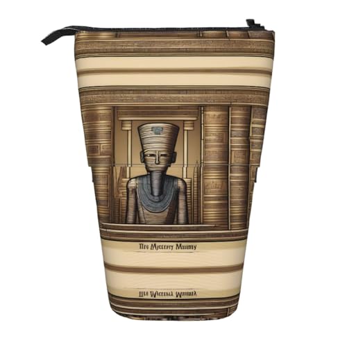 XZDAL Mummy Mystery Federmäppchen mit erweiterbarem Design, tragbare und leichte Aufbewahrung für Schreibwaren, kleine Gegenstände von XZDAL