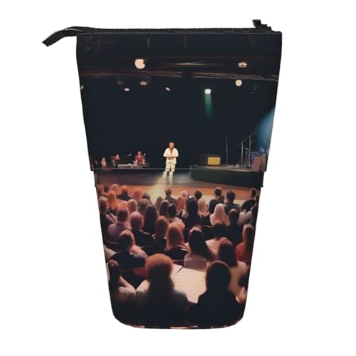 XZDAL On Stage Federmäppchen mit erweiterbarem Design, tragbare und leichte Aufbewahrung für Schreibwaren, kleine Gegenstände von XZDAL