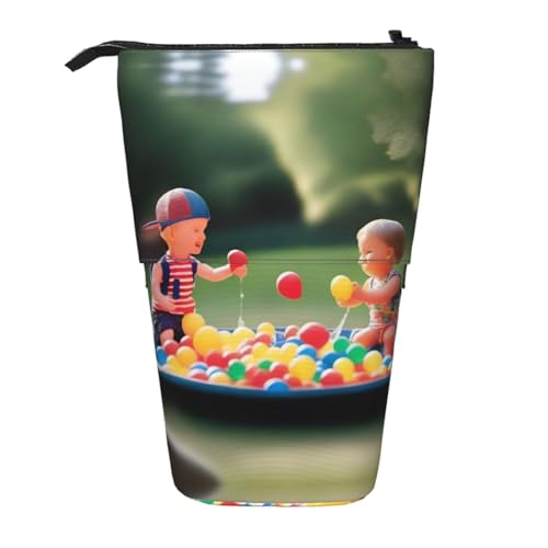 XZDAL Outdoor Fun Federmäppchen mit erweiterbarem Design, tragbare und leichte Aufbewahrung für Schreibwaren, kleine Gegenstände von XZDAL