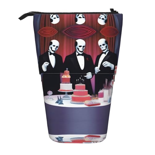 XZDAL Phantom Party Federmäppchen mit erweiterbarem Design, tragbare und leichte Aufbewahrung für Schreibwaren, kleine Gegenstände von XZDAL