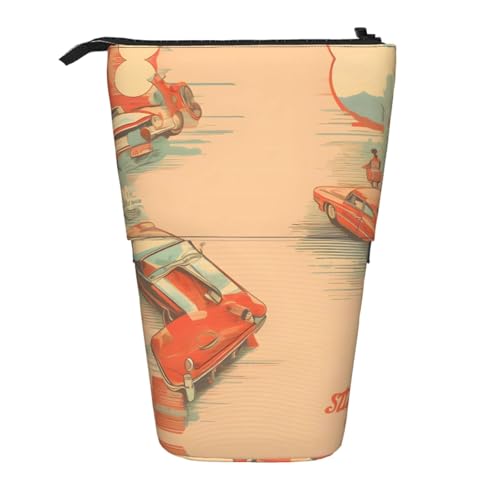 XZDAL Poster-Federmäppchen mit erweiterbarem Design, tragbare und leichte Aufbewahrung für Schreibwaren, kleine Gegenstände von XZDAL