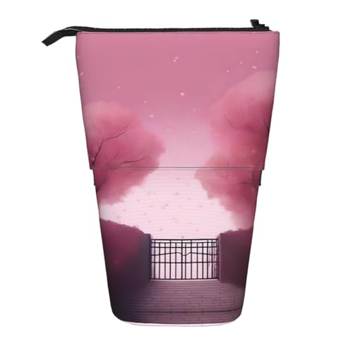 XZDAL Romantic Vibes Federmäppchen mit erweiterbarem Design, tragbare und leichte Aufbewahrung für Schreibwaren, kleine Gegenstände von XZDAL