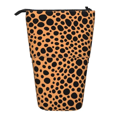 XZDAL Spotted Wallpaper Federmäppchen mit erweiterbarem Design, tragbare und leichte Aufbewahrung für Schreibwaren, kleine Gegenstände von XZDAL