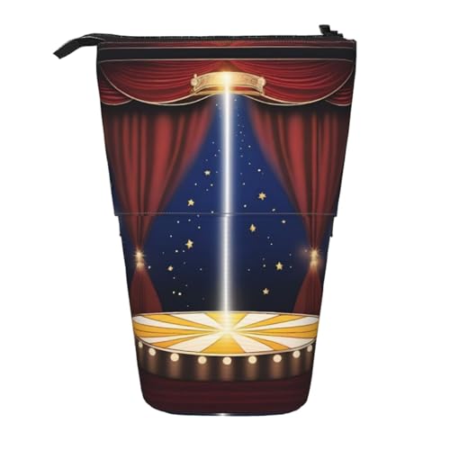 XZDAL Stage Magic Federmäppchen mit erweiterbarem Design, tragbare und leichte Aufbewahrung für Schreibwaren, kleine Gegenstände von XZDAL