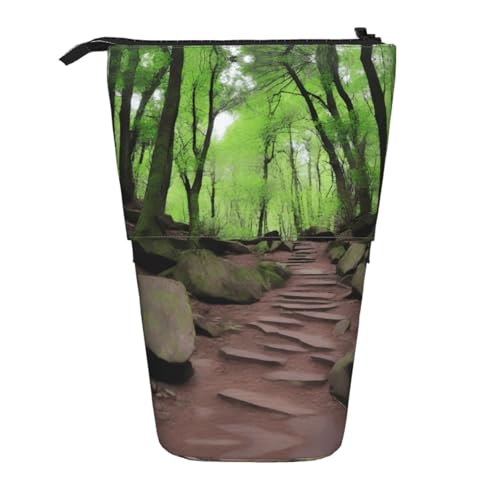 XZDAL Wanderwege Federmäppchen mit erweiterbarem Design, tragbare und leichte Aufbewahrung für Schreibwaren, kleine Gegenstände von XZDAL