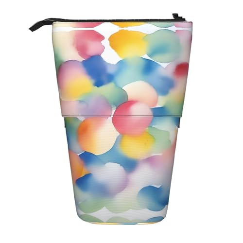 XZDAL Watercolor Dream Federmäppchen mit erweiterbarem Design, tragbar und leicht, Aufbewahrung für Schreibwaren, kleine Gegenstände von XZDAL