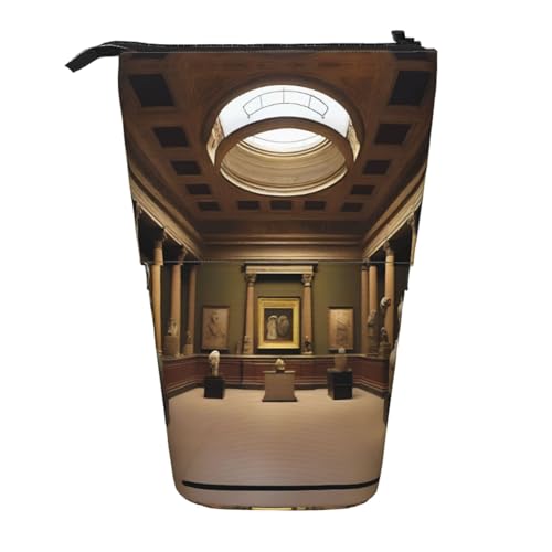 XZDAL aMuseum Treasures Federmäppchen mit erweiterbarem Design, tragbare und leichte Aufbewahrung für Schreibwaren, kleine Gegenstände von XZDAL