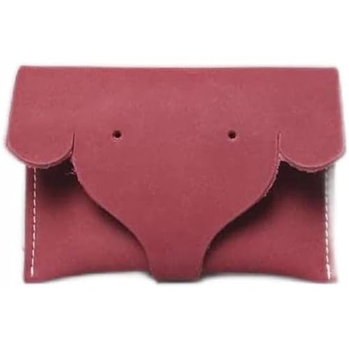 XZDEAIR Geldbörse Kreative süße Elefantenformform Wallet ID -Kartenhalter Mode Münztasche große Kapazität Ledermünzen Geldbörsen Clutch-Geldbörse von XZDEAIR