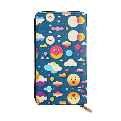 XZDLYY Lange Clutch-Geldbörse mit Rollaugen-Muster für modische Frauen – leicht, langlebig, personalisiert und stilvoll XZDLYY Lange Clutch-Geldbörse mit Rollaugen-Muster für modische Frauen – leicht, langlebig, personalisiert und stilvoll von XZDLYY