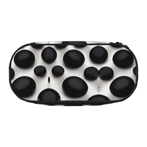 XZDLYY Tragbare, leichte Murmeln in verschiedenen Größen, Federmäppchen, Kosmetik-Aufbewahrungstasche für Schreibwaren und kleine Gegenstände von XZDLYY