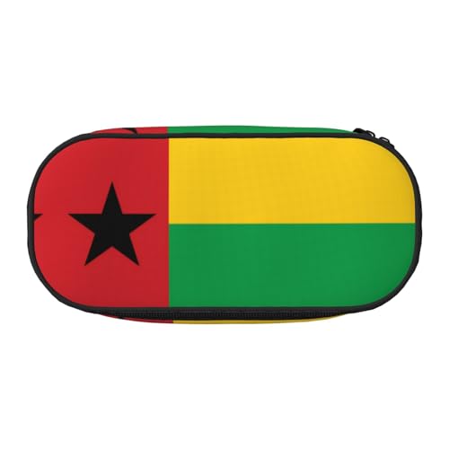 XZDLYY Tragbares, leichtes Federmäppchen mit der Flagge von Guinea-Bissau für Schreibwaren und kleine Gegenstände von XZDLYY