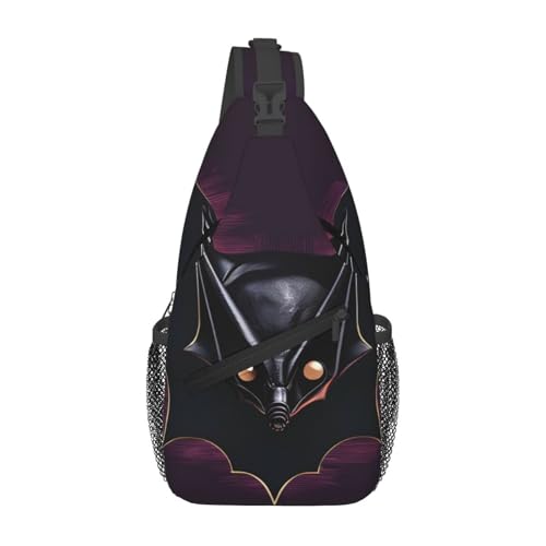 Black Ghost Bat Herren Casual Messenger Bag Large Capacity Durable Suitable for Travel Work Commuting and Outdoor Activities von XZDZWK