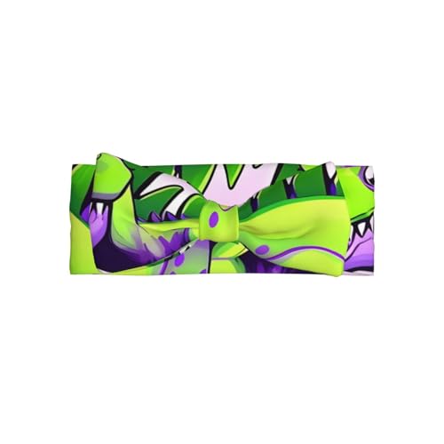 Grünes Dinosaurier-Schleifen-Haarband, weich und bequem, geeignet für den täglichen Gebrauch, Partys und Fotoaufnahmen von XZDZWK