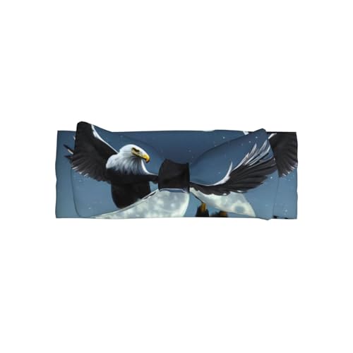 Haarreif mit Adler unter den Sternen, weich und bequem, geeignet für den täglichen Gebrauch, Partys und Fotoaufnahmen von XZDZWK