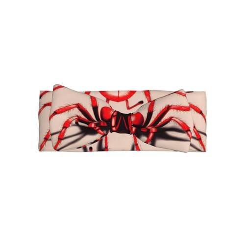 Niedliches kleines rotes Spinnen-Haarband, weich und bequem, geeignet für den täglichen Gebrauch, Partys und Fotoaufnahmen von XZDZWK