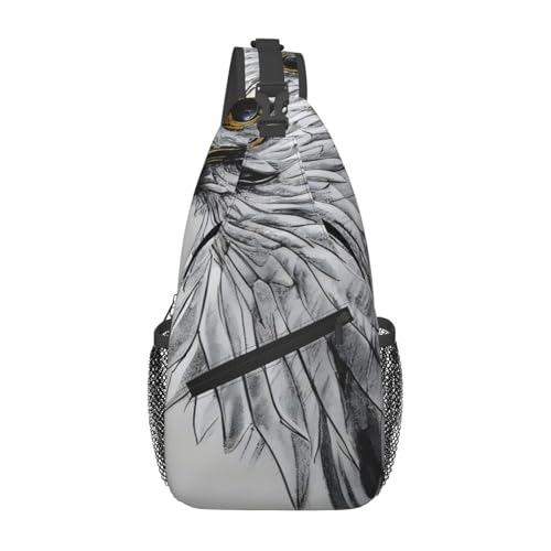 Sketching an Eagle Herren Casual Messenger Bag Large Capacity Durable Suitable for Travel Work Commuting and Outdoor Activities Sketching an Eagle Herren Casual Messenger Bag Large Capacity Durable Suitable for Travel Work Commuting and Outdoor Activities von XZDZWK