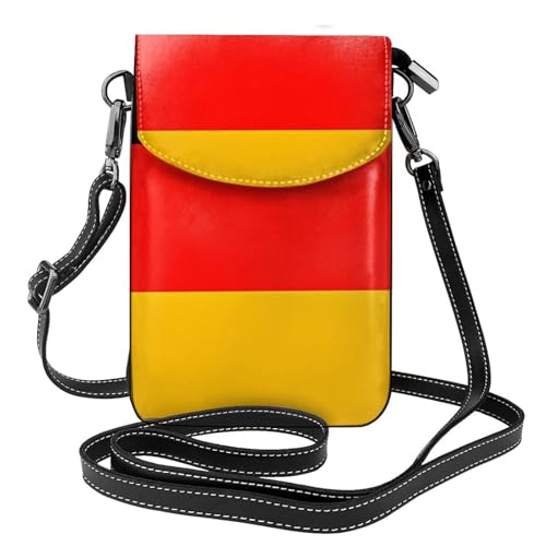 XZDZWK Germany flag Lightweight Anti-Theft Messenger Bag Small Wear-Resistant Portable and Practical for Travel and Daily Use von XZDZWK