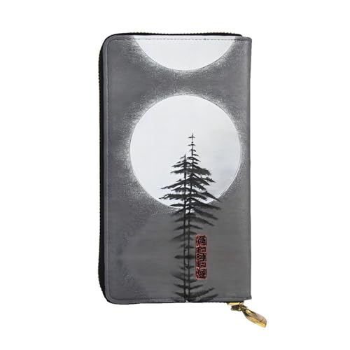 XZDZWK Große Kapazität Moon Pine Tree Handheld Geldbörse Weiches Material Multifunktionales Design Anti-Verlust Privatsphäre Schutz XZDZWK Große Kapazität Moon Pine Tree Handheld Geldbörse Weiches Material Multifunktionales Design Anti-Verlust Privatsphäre Schutz von XZDZWK