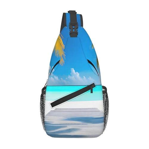 XZDZWK Maldives Holidays Herren Casual Messenger Bag Large Capacity Durable Suitable for Travel Work Commuting and Outdoor Activities von XZDZWK