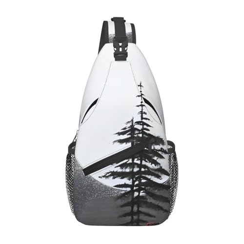 XZDZWK Moon Pine Tree Herren Casual Messenger Bag Large Capacity Durable Suitable for Travel Work Commuting and Outdoor Activities XZDZWK Moon Pine Tree Herren Casual Messenger Bag Large Capacity Durable Suitable for Travel Work Commuting and Outdoor Activities von XZDZWK
