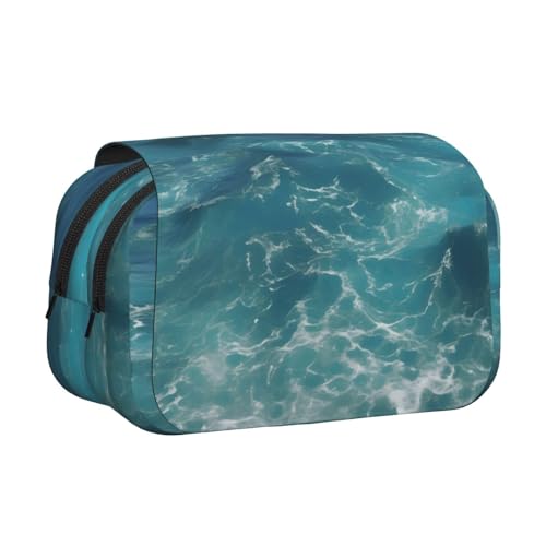 XZDZWK The Deep Ocean Clamshell Pen Case Stylish and Large Capacity Design Suitable for Students and Business Travelers XZDZWK The Deep Ocean Clamshell Pen Case Stylish and Large Capacity Design Suitable for Students and Business Travelers von XZDZWK