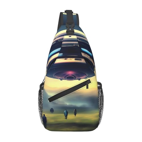 XZDZWK UFO Landing Herren Casual Messenger Bag Large Capacity Durable Suitable for Travel Work Commuting and Outdoor Activities XZDZWK UFO Landing Herren Casual Messenger Bag Large Capacity Durable Suitable for Travel Work Commuting and Outdoor Activities von XZDZWK
