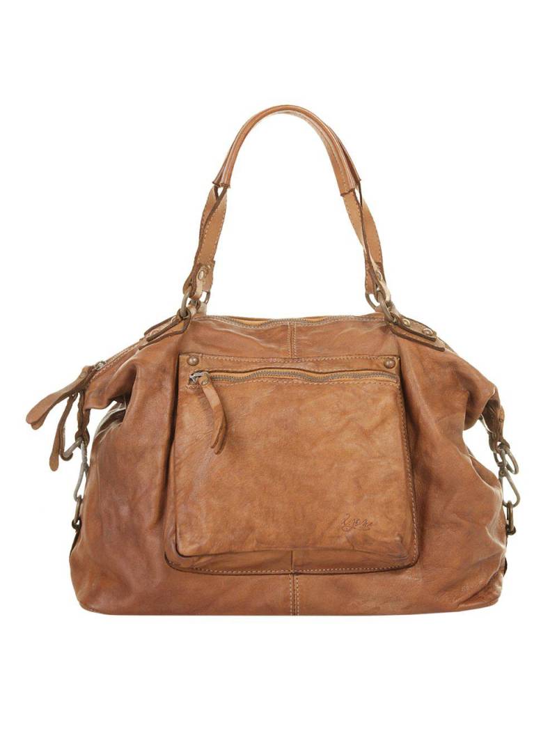 X-Zone Shopper Damen Leder, cognac von XZONE