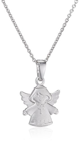 XAANA Taufkette/Kinderkette Engel mit Kreuzchen aus 925er Sterlingsilber AMZ00110 von Xaana