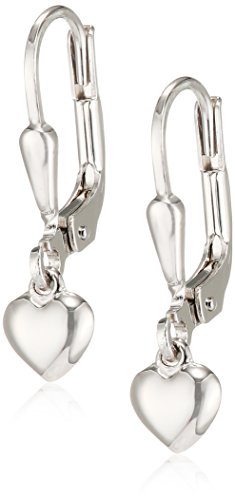 XAANA Mädchen-Ohrringe Herzchen 925er Sterlingsilber AMZ00071 von Xaana