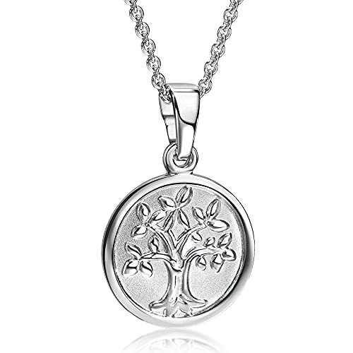 Xaana Kinderkette Lebensbaum/Baum des Lebens 925er Sterlingsilber rhodiniert AMZ0495 von Xaana