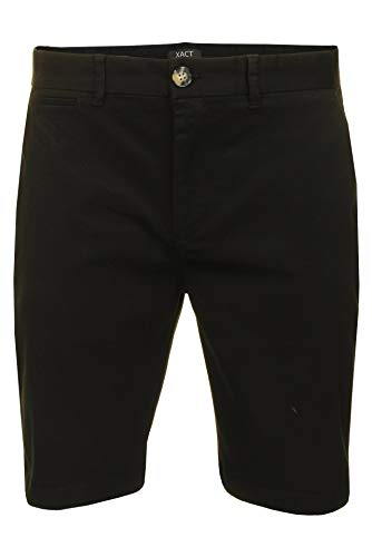 Xact Herren Chino-Shorts 'Premium Chino' (Black) 32 von Xact