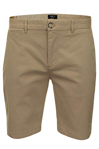 Xact Herren Chino-Shorts 'Premium Chino' (Stone) 32 von Xact