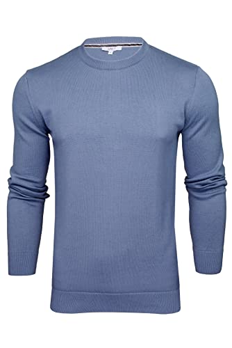 Xact Herren Jumper Pullover Rundhals (Royal Blue) L von Xact