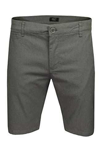 Xact Premium Herren -Leinenmischung Chino Short (Mid Grey) 32 von Xact