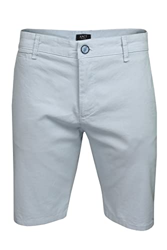 Xact Premium Herren -Leinenmischung Chino Short (Light Blue) 34 von Xact