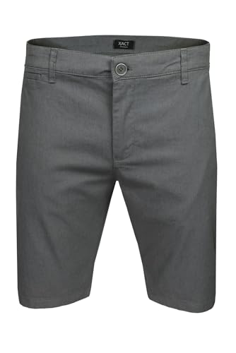 Xact Premium Herren -Leinenmischung Chino Short (Mid Grey) 30 von Xact
