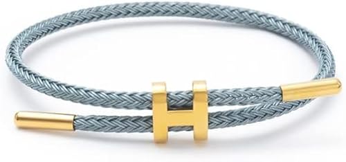 HiljaPRO Armband Damen Herren verstellbar hautfreundlich hypoallergen komfortabel – Schmuck für Alltag & Sport – Hamburg Design – elegantes Accessoire & Geschenkidee (Blau) von Xalveria