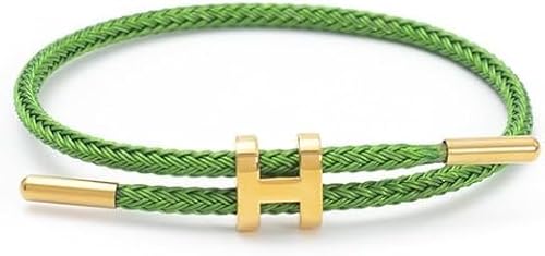 HiljaPRO Armband Damen Herren verstellbar hautfreundlich hypoallergen komfortabel – Schmuck für Alltag & Sport – Hamburg Design – elegantes Accessoire & Geschenkidee (Gruen) von Xalveria
