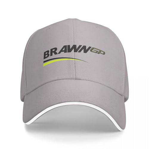 Basecap Brawn GP F1 Logo - Cap Baseball Cap Hip Hop Cap Damen Herren Basecap Brawn GP F1 Logo - Cap Baseball Cap Hip Hop Cap Damen Herren von Xamic