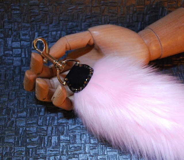 Kunstpelz Tail Schlüsselanhänger/Taschenanhänger Kunstpelz Tail Schlüsselanhänger/Taschenanhänger von XanderDesignShop