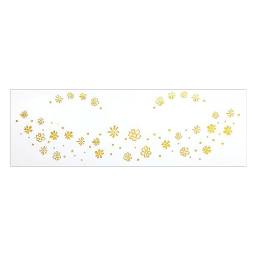 1 Blatt Gold Metallic Face Eye Make Up Aufkleber Für Frauen Und Mädchen Für Festivals Hochzeitspartys Feierlichkeiten Braut Bachelorette Tattooing von Xanorrg