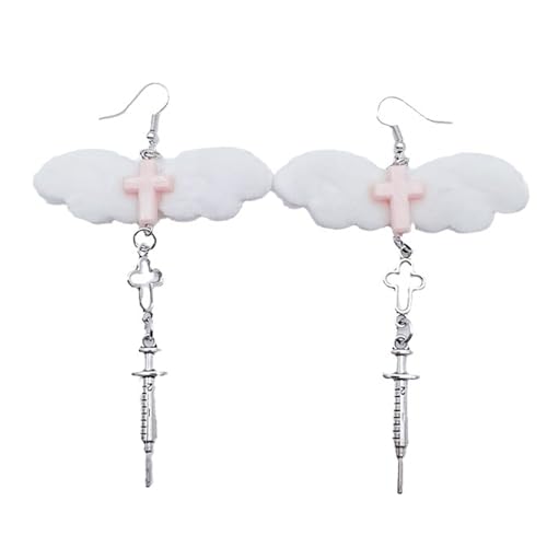 1Pair Temperament Fünf Punkte Star Love Ohrringe Schädel Palm Ohr Haken Handgefertigte Leichte Anhänger Mode Schmuck Fünf Punkte Sternmond Liebe Herz Bowknot Ohrringe Für Mädchen 1Pair Temperament Fünf Punkte Star Love Ohrringe Schädel Palm Ohr Haken Handgefertigte Leichte Anhänger Mode Schmuck Fünf Punkte Sternmond Liebe Herz Bowknot Ohrringe Für Mädchen von Xanorrg