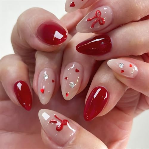 24pcs Press Auf Nägel Mandelkleber Französischen Gefälschten Designs Falsche Künstliche Geschenke Für Frauen Mädchen Valentine Presse Nagel 24pcs Press Auf Nägel Mandelkleber Französischen Gefälschten Designs Falsche Künstliche Geschenke Für Frauen Mädchen Valentine Presse Nagel von Xanorrg